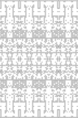 Soyut arkaplan. Monokrom dokusu. Beyaz arkaplanda siyah beyaz çizgiler.