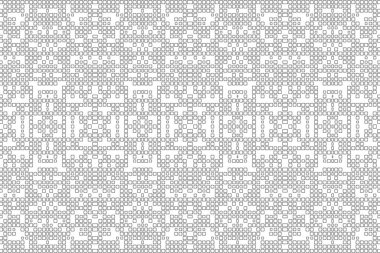 Soyut arkaplan. Monokrom dokusu. Beyaz arkaplanda siyah beyaz çizgiler.