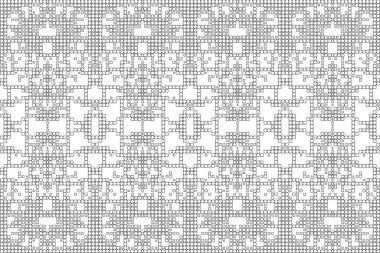 Soyut arkaplan. Monokrom dokusu. Beyaz arkaplanda siyah beyaz çizgiler.