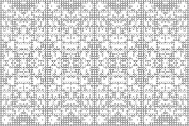 Soyut arkaplan. Monokrom dokusu. Beyaz arkaplanda siyah beyaz çizgiler.