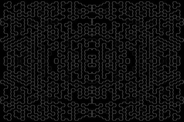 Soyut arkaplan. Monokrom dokusu. Beyaz arkaplanda siyah beyaz çizgiler.