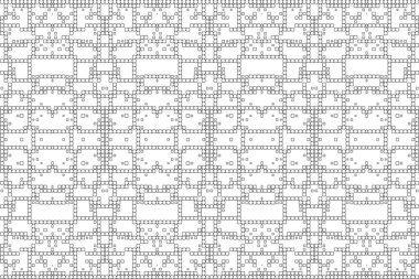 Soyut arkaplan. Monokrom dokusu. Beyaz arkaplanda siyah beyaz çizgiler.