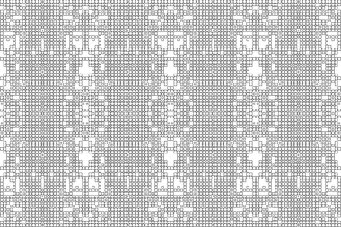 Soyut arkaplan. Monokrom dokusu. Beyaz arkaplanda siyah beyaz çizgiler.