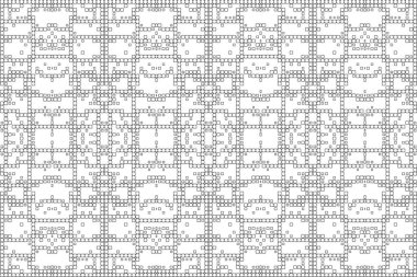 Soyut arkaplan. Monokrom dokusu. Beyaz arkaplanda siyah beyaz çizgiler.