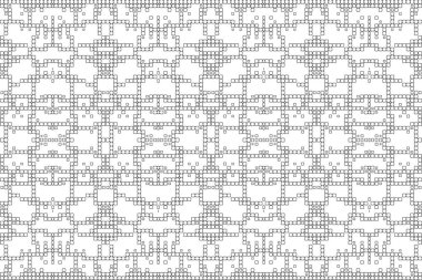 Soyut arkaplan. Monokrom dokusu. Beyaz arkaplanda siyah beyaz çizgiler.