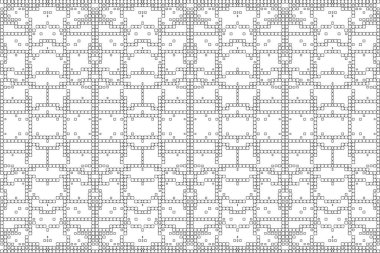 Soyut arkaplan. Monokrom dokusu. Beyaz arkaplanda siyah beyaz çizgiler.