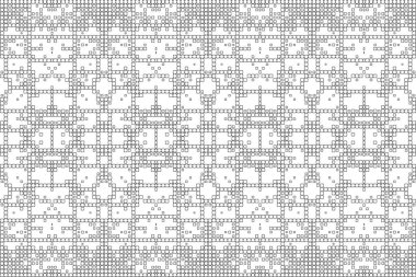 Soyut arkaplan. Monokrom dokusu. Beyaz arkaplanda siyah beyaz çizgiler.