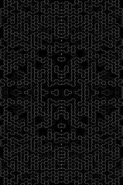 Soyut arkaplan. Monokrom dokusu. Beyaz arkaplanda siyah beyaz çizgiler.