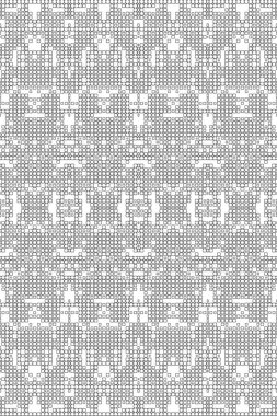 Soyut arkaplan. Monokrom dokusu. Beyaz arkaplanda siyah beyaz çizgiler.