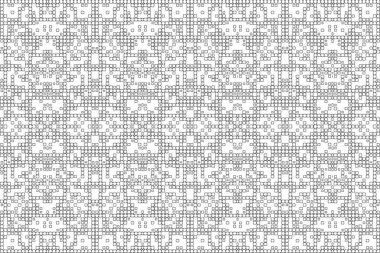 Soyut arkaplan. Monokrom dokusu. Beyaz arkaplanda siyah beyaz çizgiler.