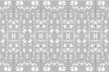 Soyut arkaplan. Monokrom dokusu. Beyaz arkaplanda siyah beyaz çizgiler.