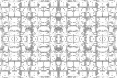 Soyut arkaplan. Monokrom dokusu. Beyaz arkaplanda siyah beyaz çizgiler.