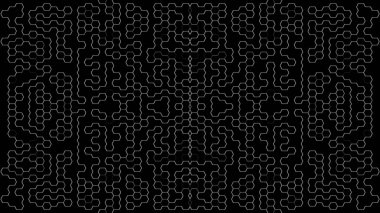 Soyut arkaplan. Monokrom dokusu. Beyaz arkaplanda siyah beyaz çizgiler.