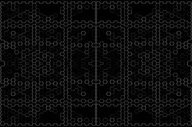 Soyut arkaplan. Monokrom dokusu. Beyaz arkaplanda siyah beyaz çizgiler.