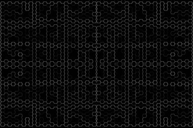 Soyut arkaplan. Monokrom dokusu. Beyaz arkaplanda siyah beyaz çizgiler.