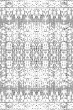 Soyut arkaplan. Monokrom dokusu. Beyaz arkaplanda siyah beyaz çizgiler.