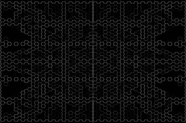 Soyut arkaplan. Monokrom dokusu. Beyaz arkaplanda siyah beyaz çizgiler.