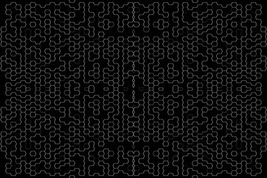 Soyut arkaplan. Monokrom dokusu. Beyaz arkaplanda siyah beyaz çizgiler.