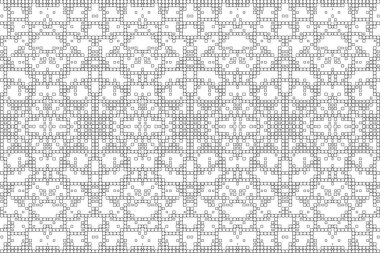 Soyut arkaplan. Monokrom dokusu. Beyaz arkaplanda siyah beyaz çizgiler.