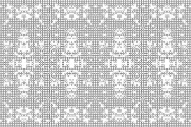 Soyut arkaplan. Monokrom dokusu. Beyaz arkaplanda siyah beyaz çizgiler.