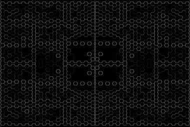 Soyut arkaplan. Monokrom dokusu. Beyaz arkaplanda siyah beyaz çizgiler.