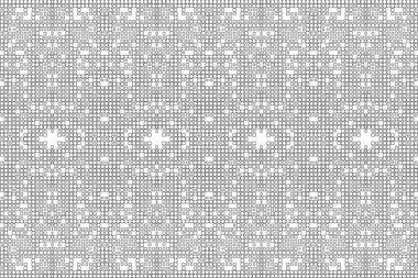 Soyut arkaplan. Monokrom dokusu. Beyaz arkaplanda siyah beyaz çizgiler.