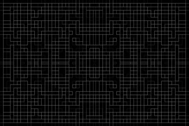 Soyut arkaplan. Monokrom dokusu. Beyaz arkaplanda siyah beyaz çizgiler.