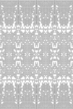 Soyut arkaplan. Monokrom dokusu. Beyaz arkaplanda siyah beyaz çizgiler.