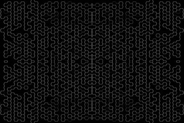 Soyut arkaplan. Monokrom dokusu. Beyaz arkaplanda siyah beyaz çizgiler.