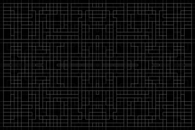 Soyut arkaplan. Monokrom dokusu. Beyaz arkaplanda siyah beyaz çizgiler.