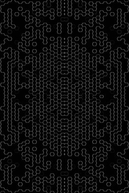 Soyut arkaplan. Monokrom dokusu. Beyaz arkaplanda siyah beyaz çizgiler.