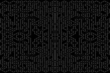 Soyut arkaplan. Monokrom dokusu. Beyaz arkaplanda siyah beyaz çizgiler.