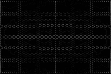Soyut arkaplan. Monokrom dokusu. Beyaz arkaplanda siyah beyaz çizgiler.