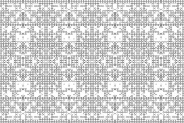 Soyut arkaplan. Monokrom dokusu. Beyaz arkaplanda siyah beyaz çizgiler.