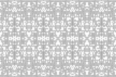 Soyut arkaplan. Monokrom dokusu. Beyaz arkaplanda siyah beyaz çizgiler.