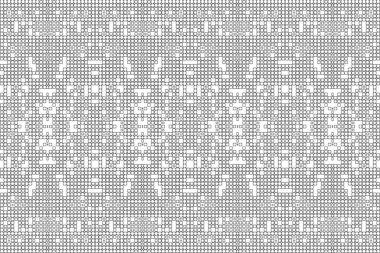 Soyut arkaplan. Monokrom dokusu. Beyaz arkaplanda siyah beyaz çizgiler.