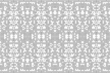 Soyut arkaplan. Monokrom dokusu. Beyaz arkaplanda siyah beyaz çizgiler.