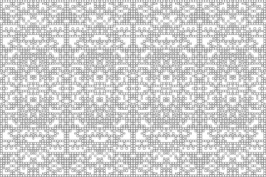 Soyut arkaplan. Monokrom dokusu. Beyaz arkaplanda siyah beyaz çizgiler.