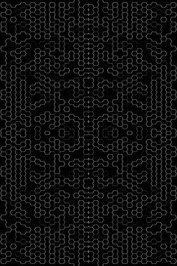 Soyut arkaplan. Monokrom dokusu. Beyaz arkaplanda siyah beyaz çizgiler.