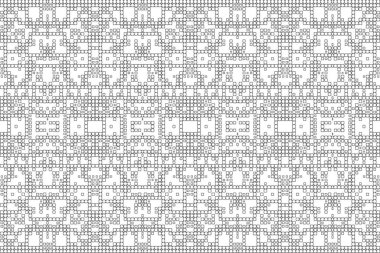 Soyut arkaplan. Monokrom dokusu. Beyaz arkaplanda siyah beyaz çizgiler.