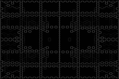Soyut arkaplan. Monokrom dokusu. Beyaz arkaplanda siyah beyaz çizgiler.