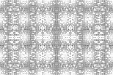 Soyut arkaplan. Monokrom dokusu. Beyaz arkaplanda siyah beyaz çizgiler.