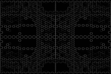 Soyut arkaplan. Monokrom dokusu. Beyaz arkaplanda siyah beyaz çizgiler.