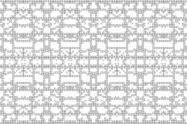 Soyut arkaplan. Monokrom dokusu. Beyaz arkaplanda siyah beyaz çizgiler.