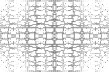 Soyut arkaplan. Monokrom dokusu. Beyaz arkaplanda siyah beyaz çizgiler.