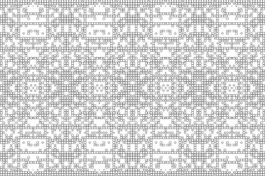 Soyut arkaplan. Monokrom dokusu. Beyaz arkaplanda siyah beyaz çizgiler.