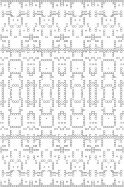 Soyut arkaplan. Monokrom dokusu. Beyaz arkaplanda siyah beyaz çizgiler.