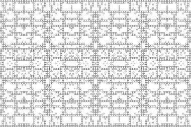 Soyut arkaplan. Monokrom dokusu. Beyaz arkaplanda siyah beyaz çizgiler.