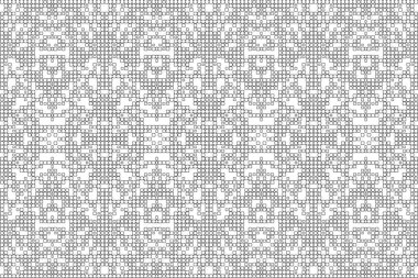 Soyut arkaplan. Monokrom dokusu. Beyaz arkaplanda siyah beyaz çizgiler.