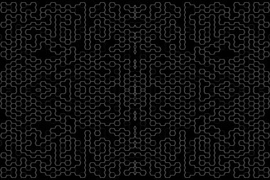 Soyut arkaplan. Monokrom dokusu. Beyaz arkaplanda siyah beyaz çizgiler.